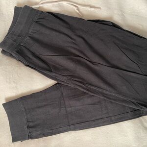 PINK Victoria's Secret Charcoal black Joggers